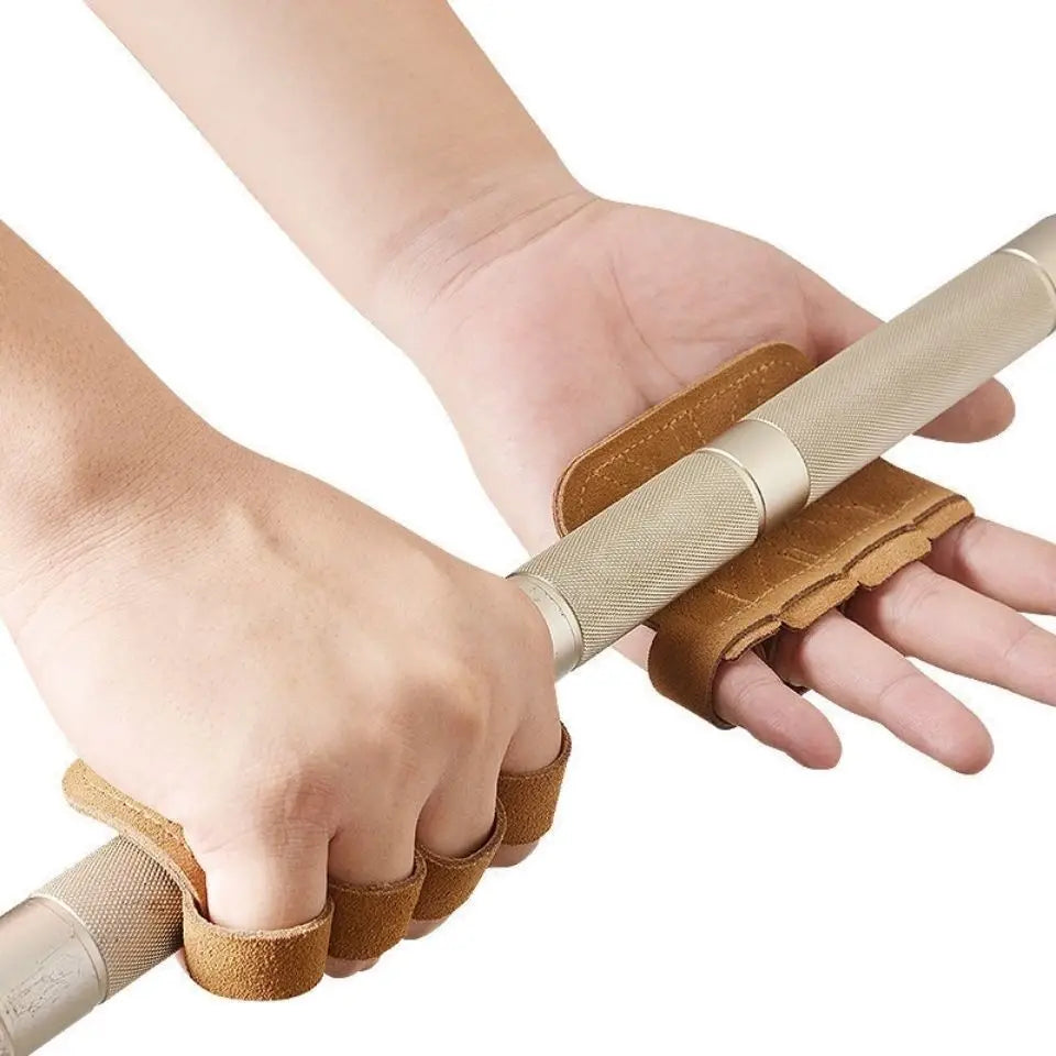 Leather Training Gloves for Weight Lifting