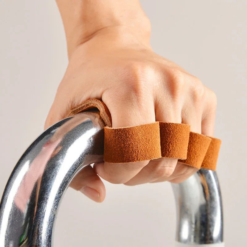 Leather Training Gloves for Weight Lifting