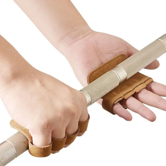 Leather Training Gloves for Weight Lifting
