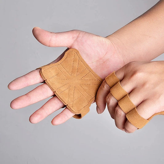 Leather Training Gloves for Weight Lifting